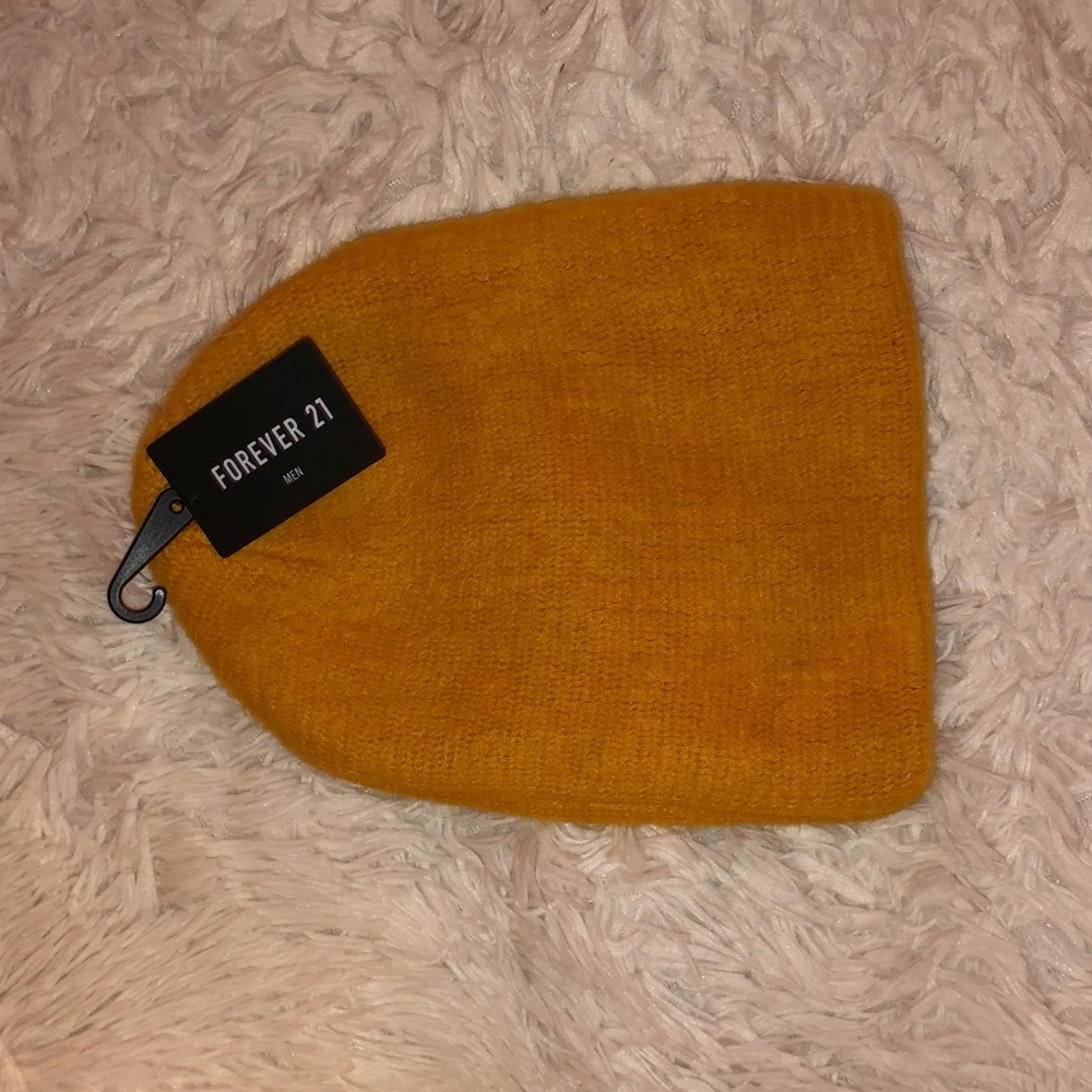 Yellow Soft Beanie New With Tags